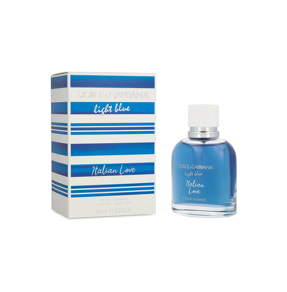 Dolce & Gabbana Light Blue Italian Love Eau De Toilette 100ML For Men