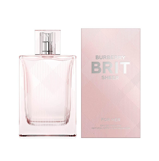Burberry Brit Sheer Eau De Toilette for Women 100ml