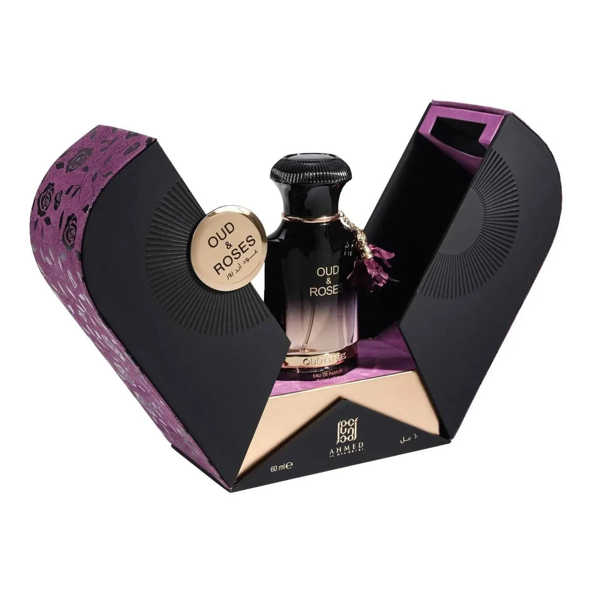 AHMED AL MAGHRIBI OUD & ROSES EXTRAIT DE PARFUM 60ml