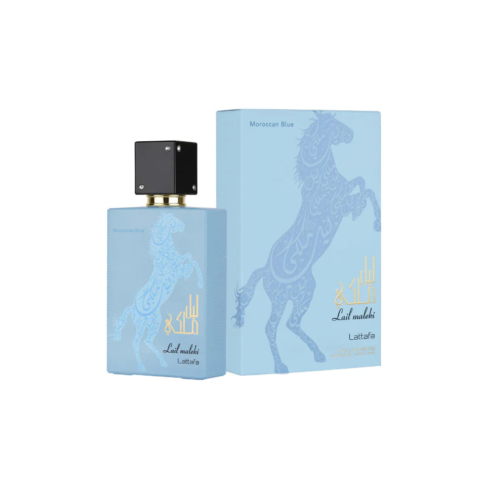 Lattafa Lail Maleki Moroccan Blue Eau De Parfum 100ml For Men