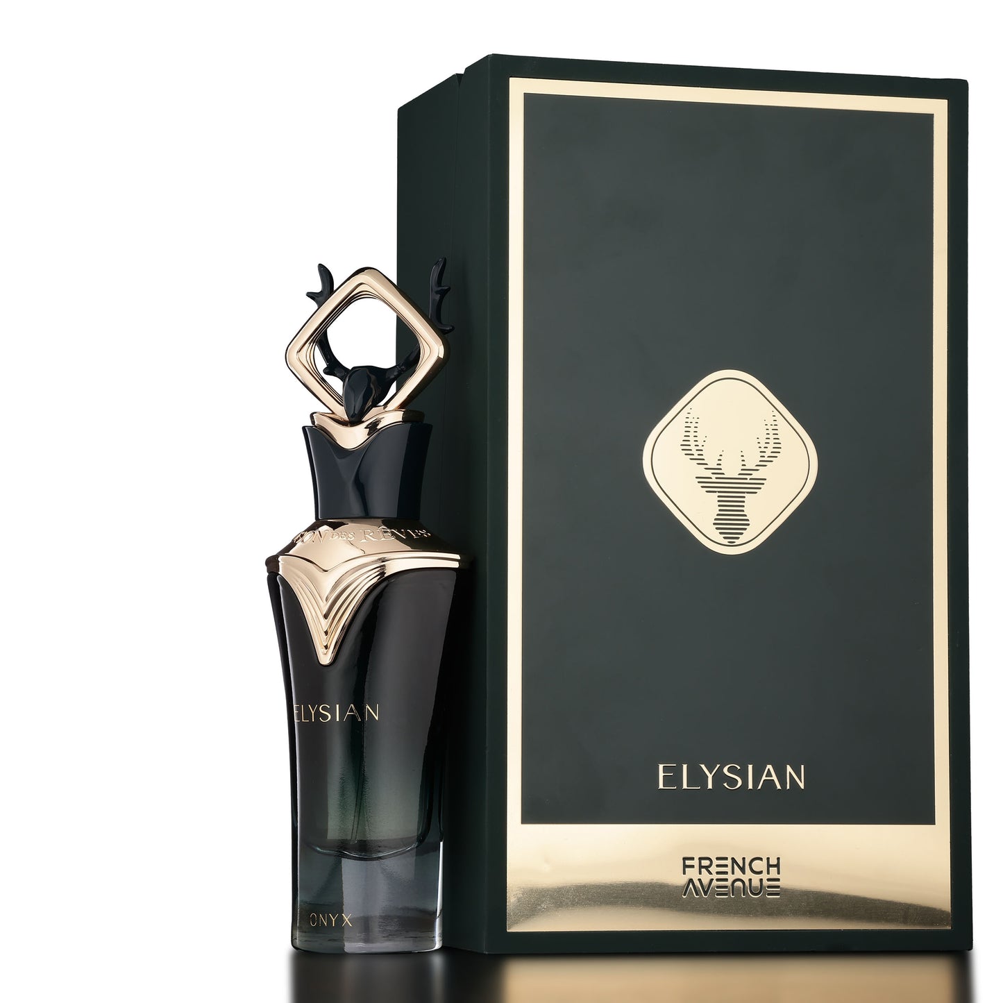 Fragrance World French Avenue Elysian Onyx Eau de Parfum 80ml For Men