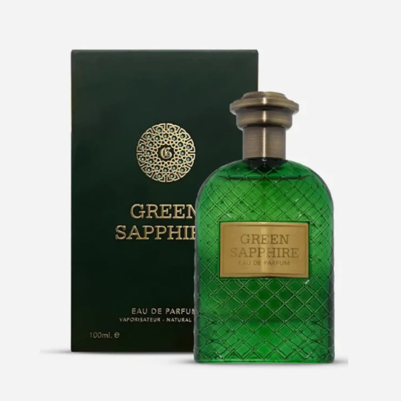 Fragrance World Green Sapphire Eau De Parfum 80ml For Men