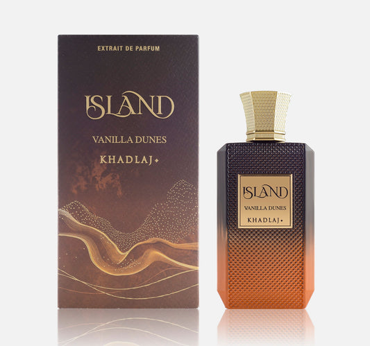 KHADLAJ ISLAND VANILLA DUNES 100 ML EXTRAIT DE PARFUM FOR MEN & WOMEN