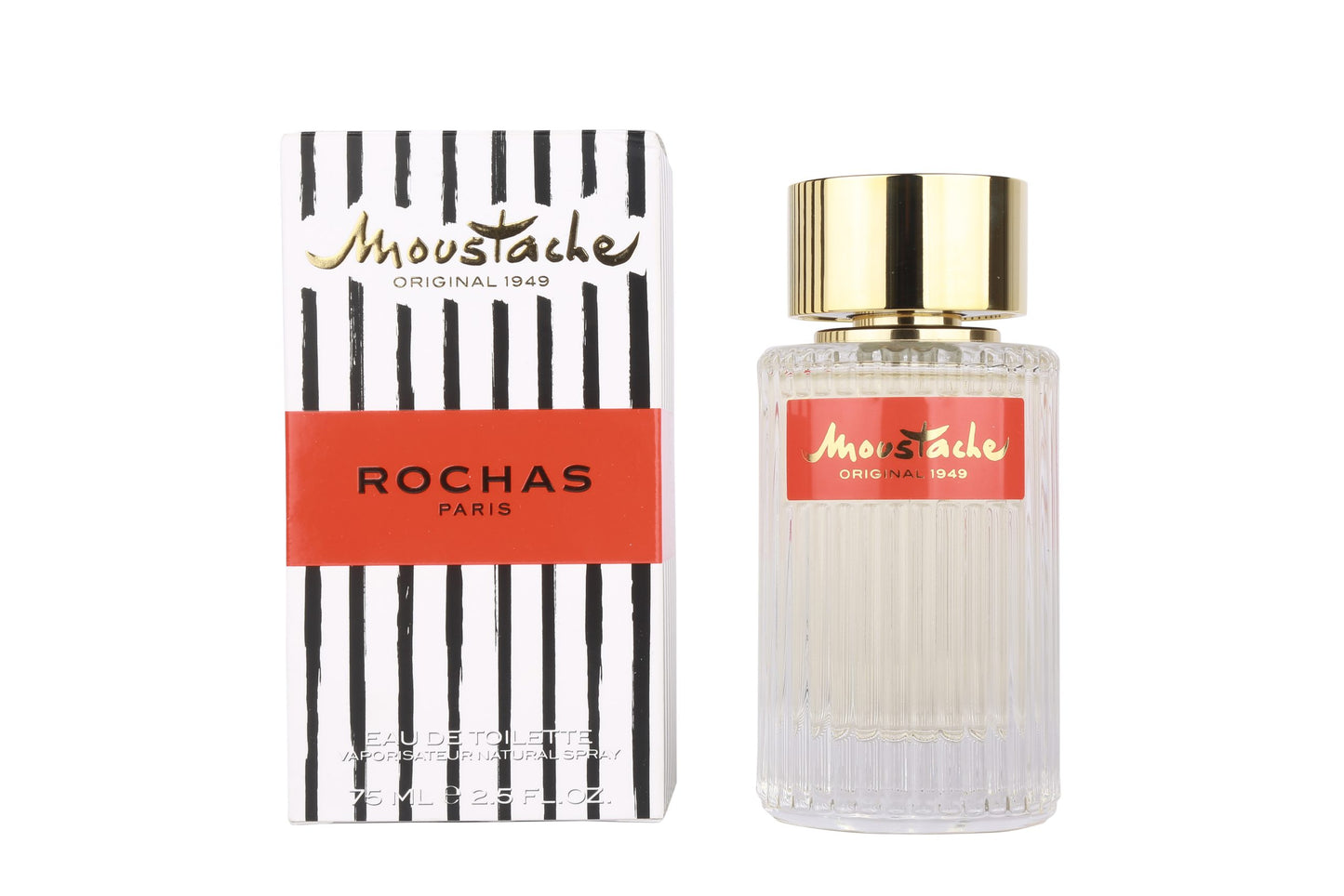Rochas Moustache Eau De Toilette For Men 75ml