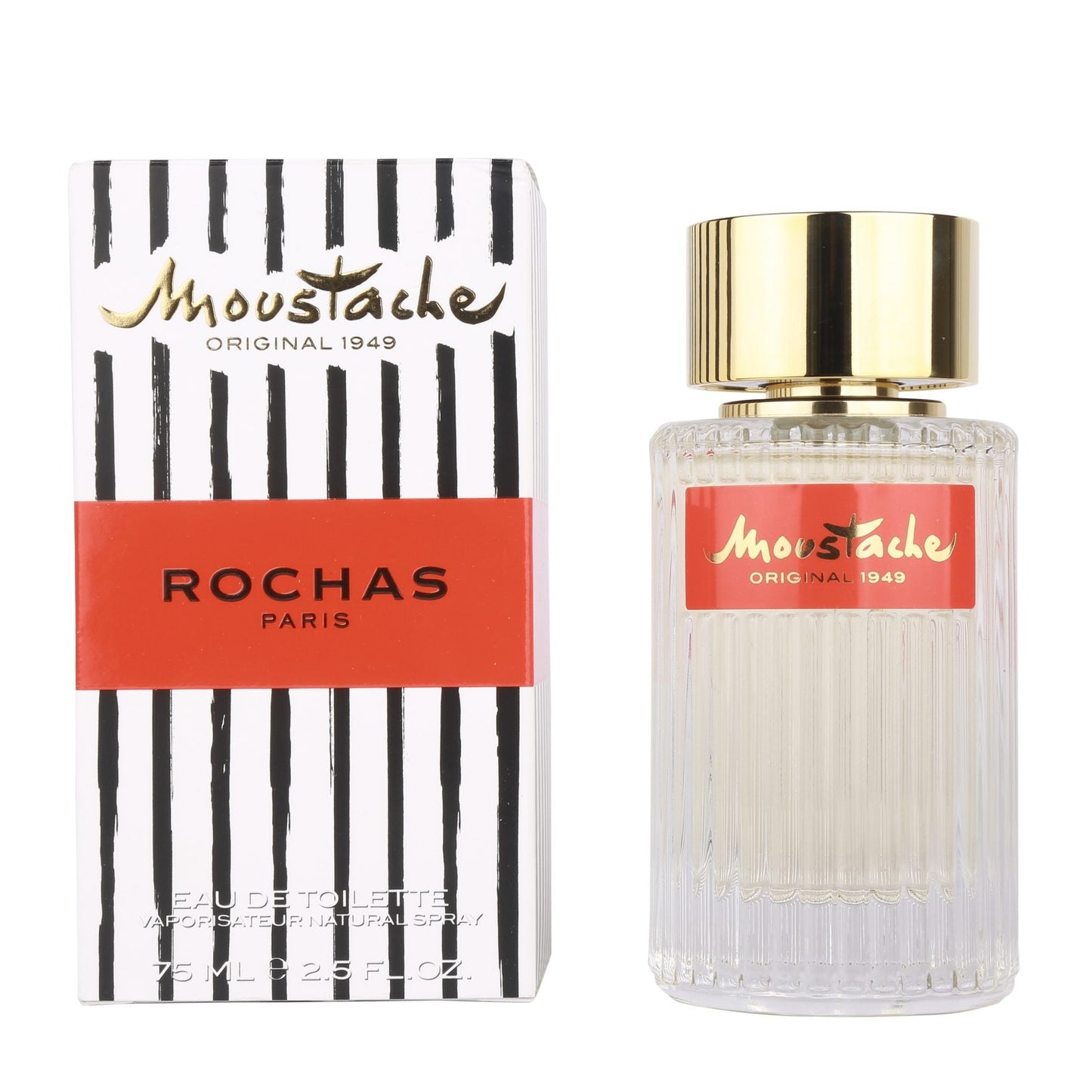 Rochas Moustache Eau De Toilette For Men 75ml