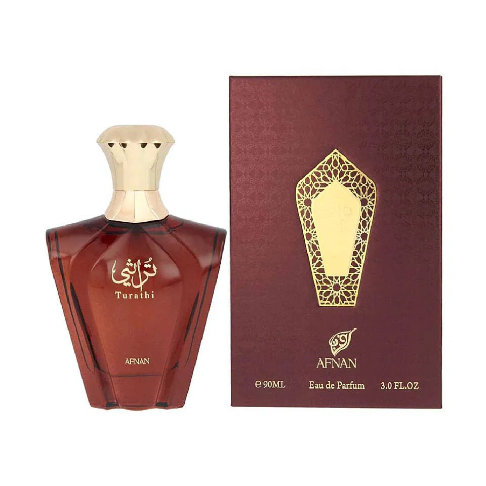 Afnan Turathi Brown Eau De Parfum 90ml For Men & Women - Aroma Shimmers Enterprises