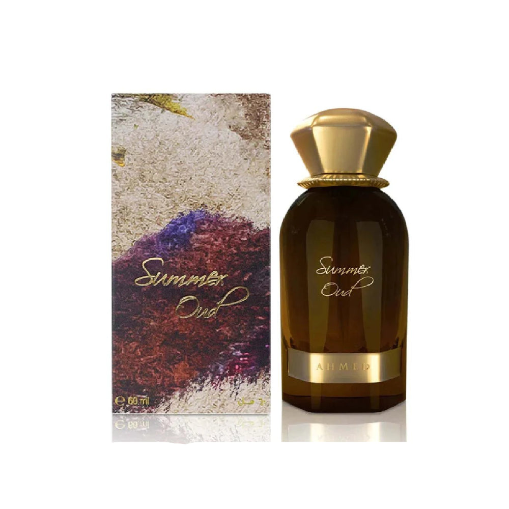 Ahmed Al Maghribi Summer Oud Eau De Parfum For Men 60ml - Aroma Shimmers Enterprises