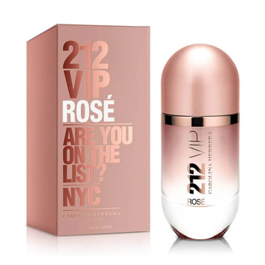 Carolina Herrera 212 VIP Rose Eau De Parfum For Women 80ml - Aroma Shimmers Enterprises