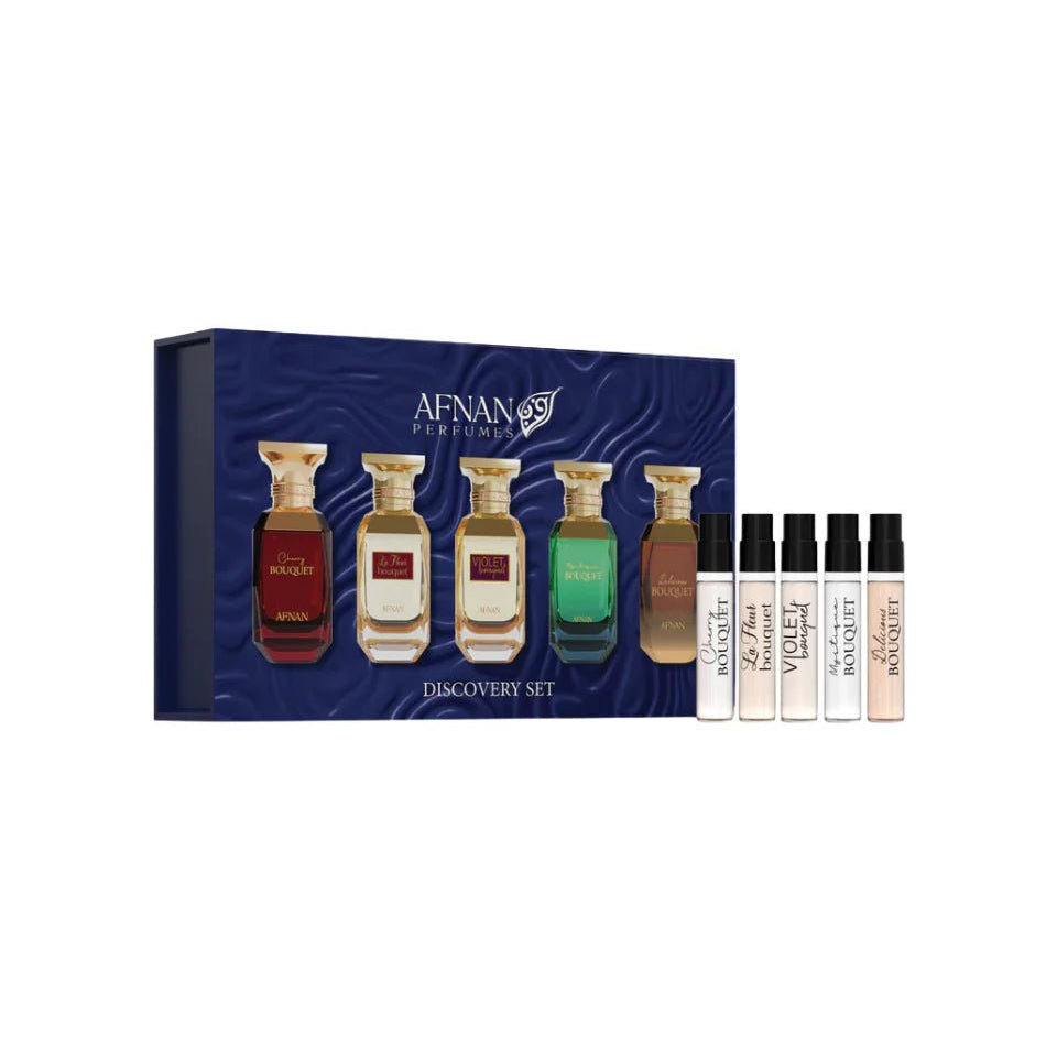 Discovery Set Of Afnan Bouquet Series For Woman - Aroma Shimmers Enterprises