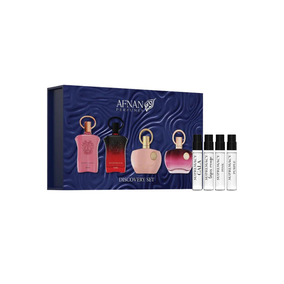 Discovery Set Of Afnan Supremacy Femme For Woman - Aroma Shimmers Enterprises
