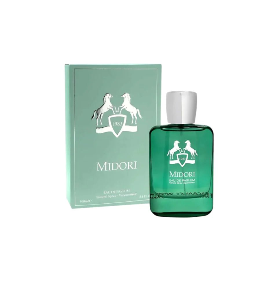 Fragrance World Midori Eau De Parfum 100ml For Men & Women - Aroma Shimmers Enterprises