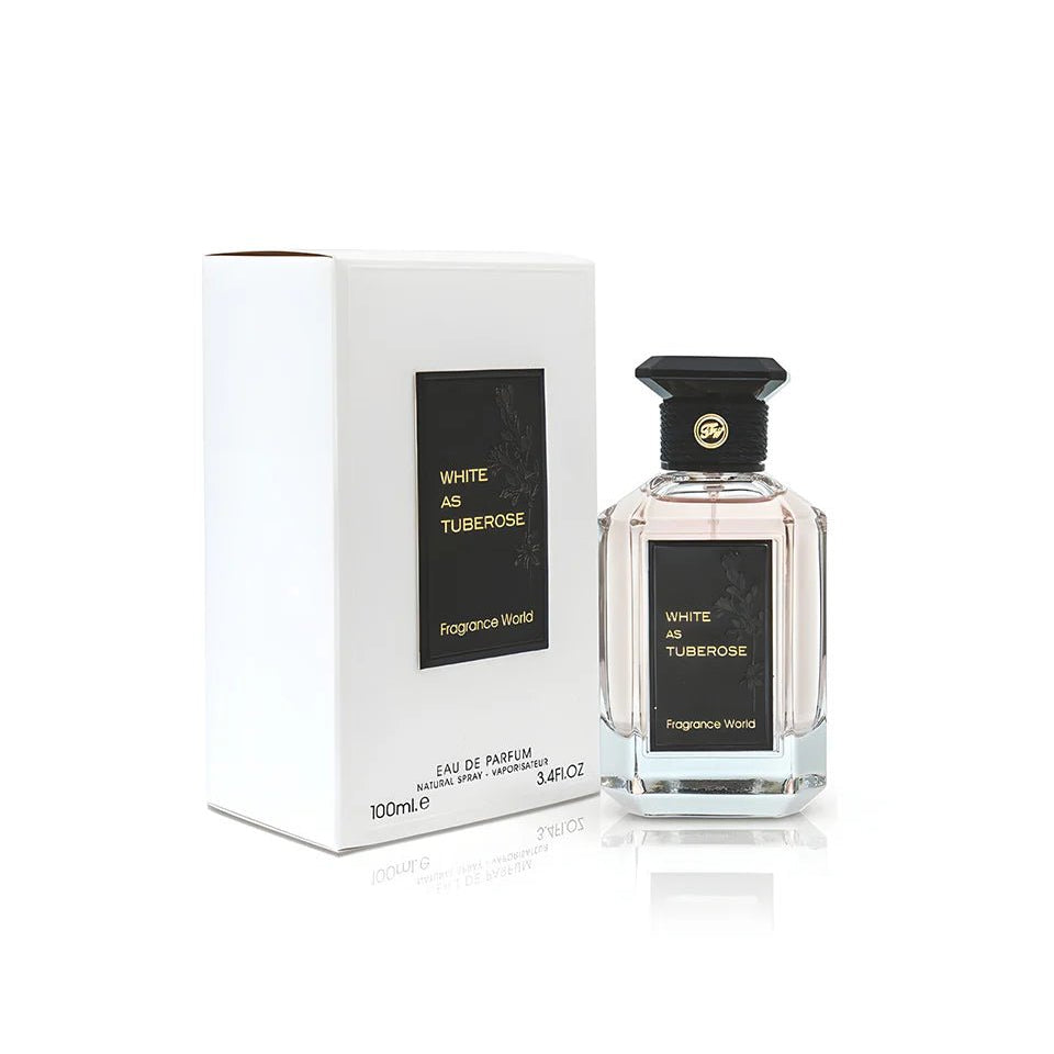 Fragrance World White As Tuberose Eau De Parfum 100ml For Men & Women - Aroma Shimmers Enterprises