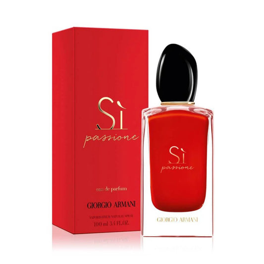 Giorgio Armani Si Passione Eau De Parfum 100ml - Aroma Shimmers Enterprises