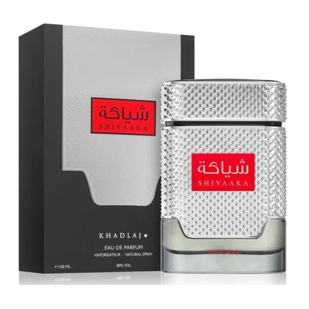 Khadlaj Shiyaaka Silver Eau De Parfum 100ML For Men & Women - Aroma Shimmers Enterprises