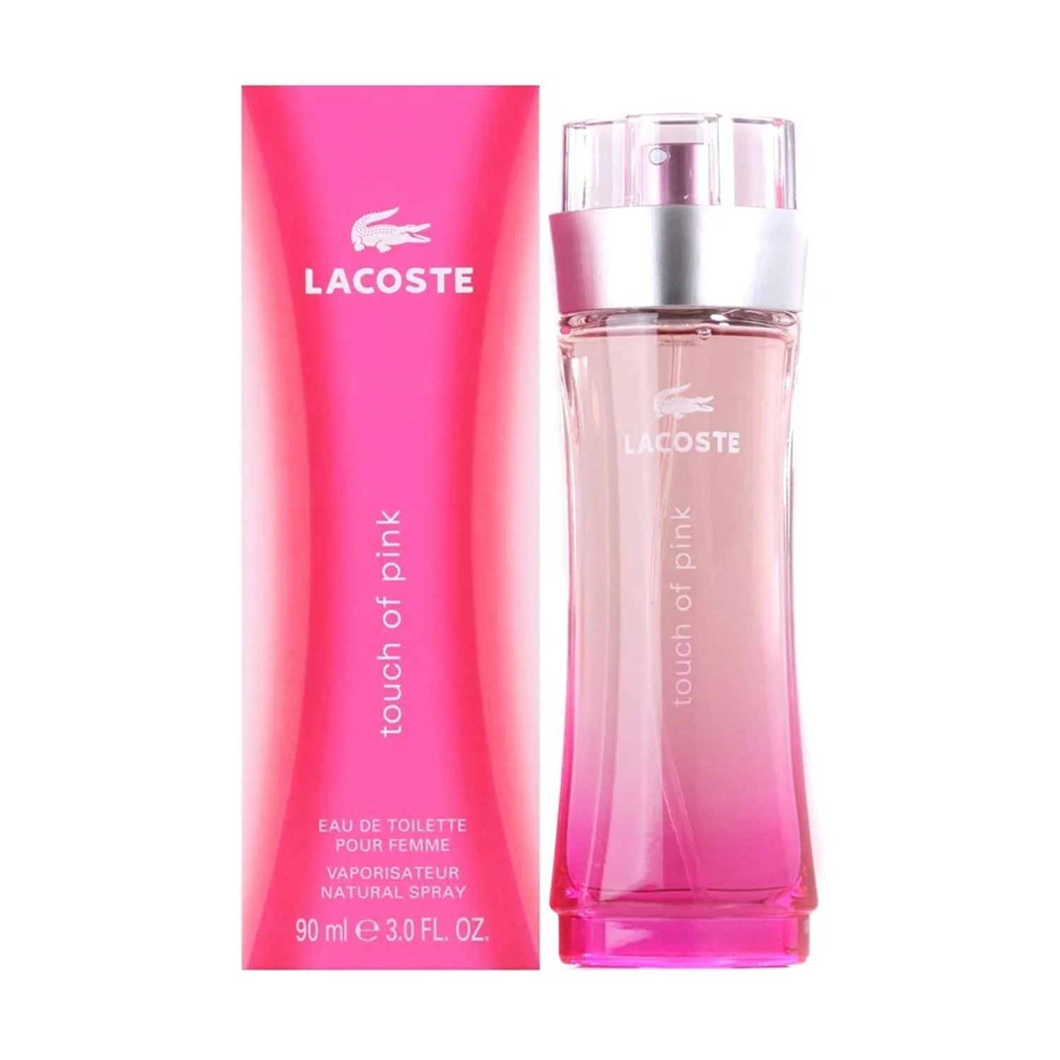Lacoste Touch of Pink Eau de Toilette 90ml for Women - Aroma Shimmers Enterprises