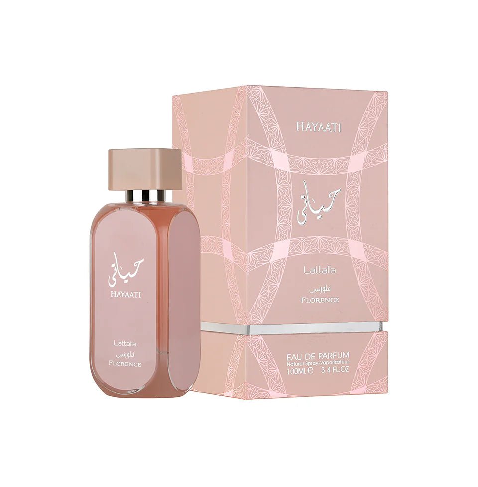 Lattafa Hayaati Florence Eau De Parfum 100ml For Women - Aroma Shimmers Enterprises