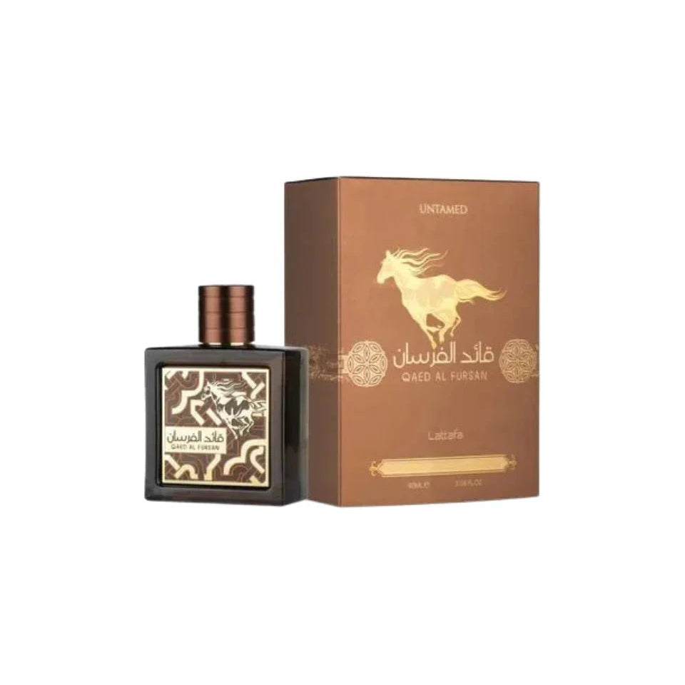 Lattafa Qaed Al Fursan Untamed Eau De Parfum 90ml For Men & Women - Aroma Shimmers Enterprises