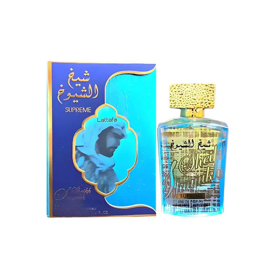 Lattafa Sheikh Al Shuyukh Supreme Eau De Parfum 100ml For Man - Aroma Shimmers Enterprises