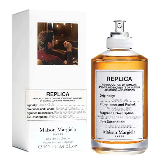 Maison Margiela Replica Jazz Club Eau De Toilette For Men 100ml - Aroma Shimmers Enterprises