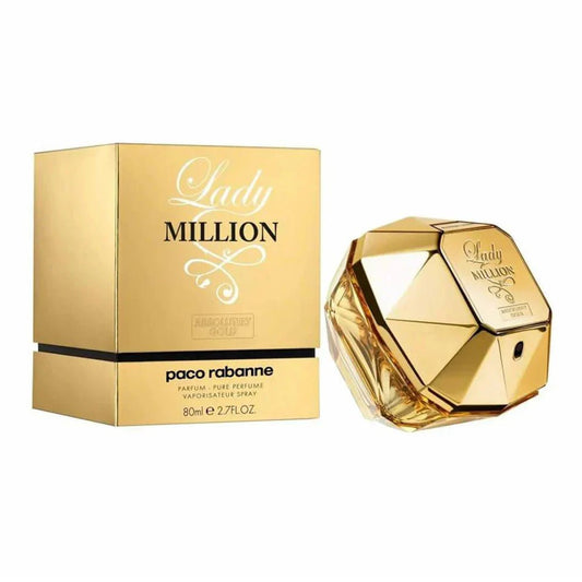 Paco Rabanne Lady Million Eau De Parfum For Women 80ml - Aroma Shimmers Enterprises