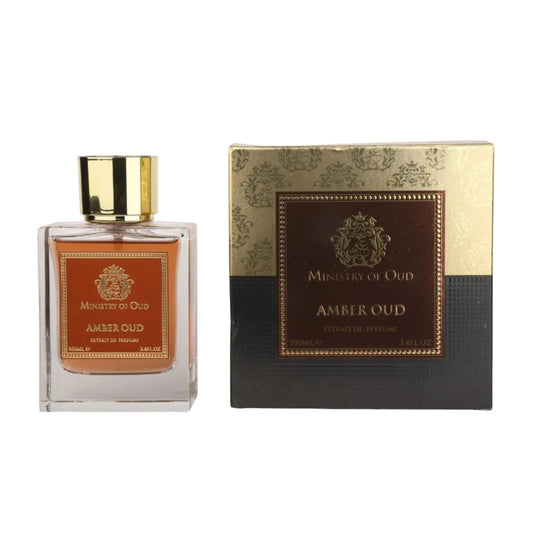 Paris Corner Ministry of Oud Amber Oud Eau De Parfum 100ml for Men & Women