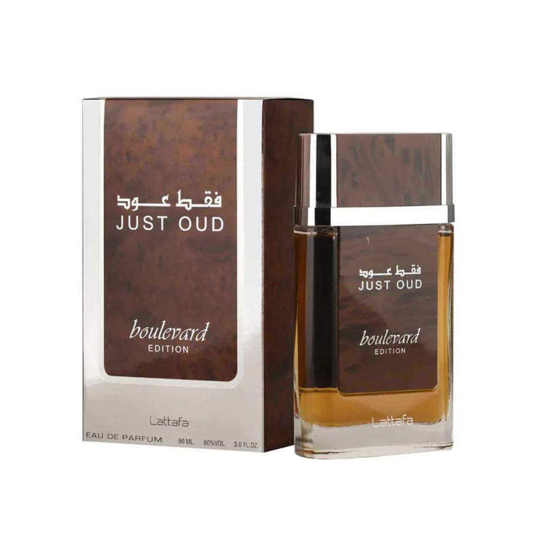 Lattafa Just Oud Boulevard Edition Eau De Parfum 100ml For Men & Women