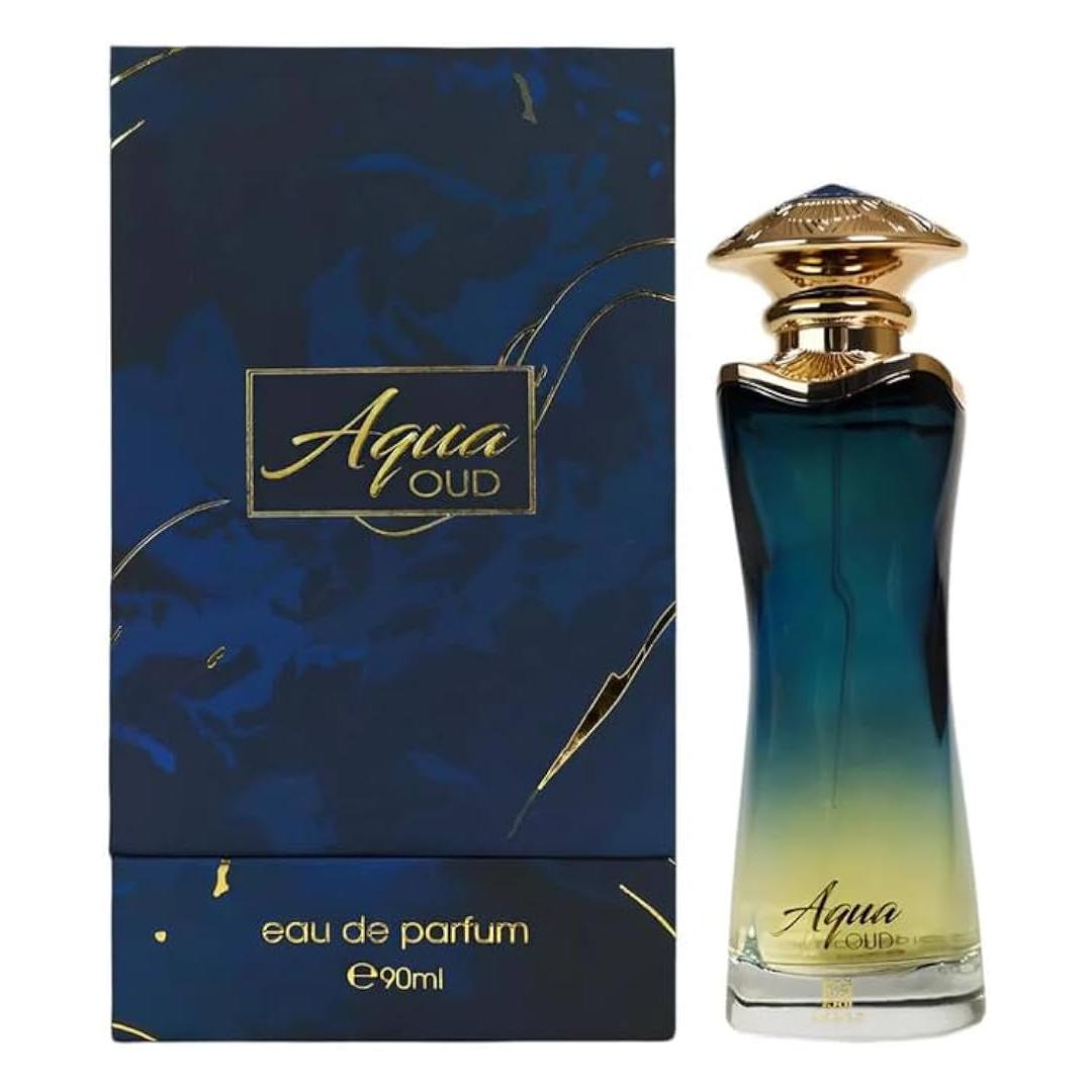 Ahmed Al Maghribi Aqua Oud Eau De Parfum 90ml For Men