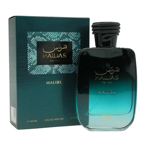 RASASI HAWAS FOR HIM MALIBU EDP 100ML