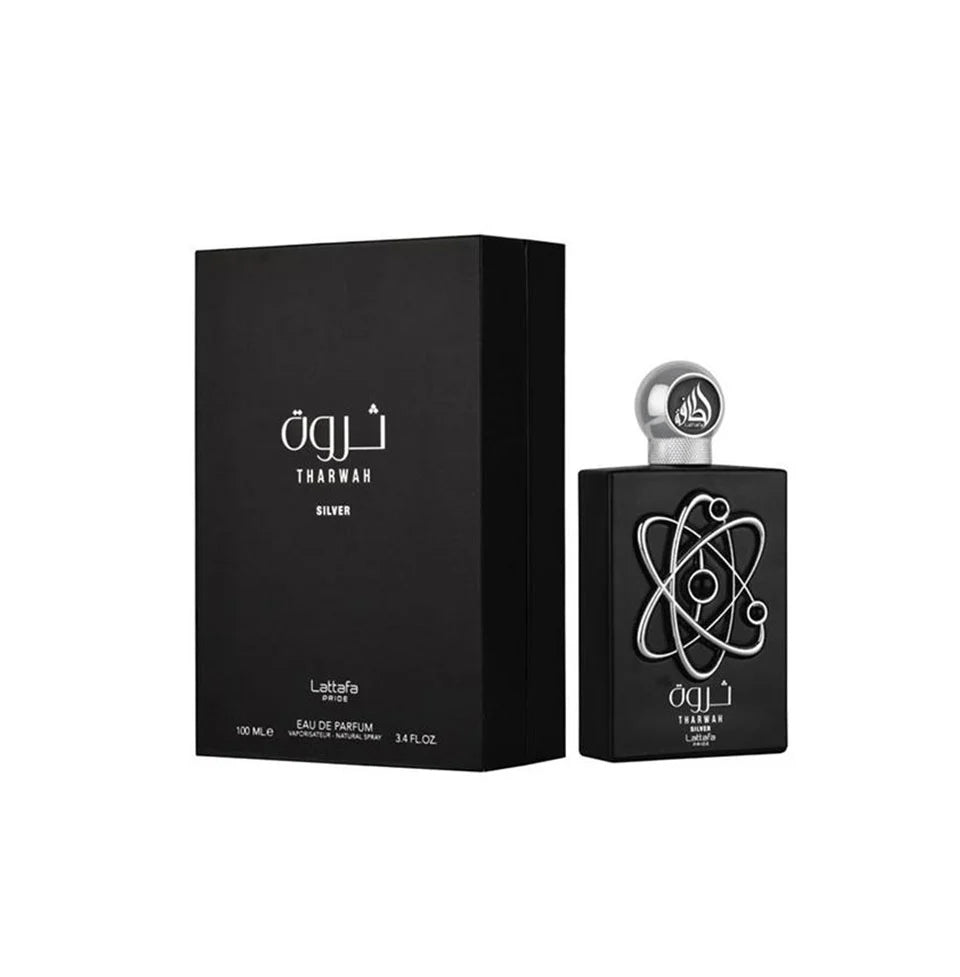 Lattafa Pride Tharwah Silver Eau De Parfum 100 ml For Men & Women