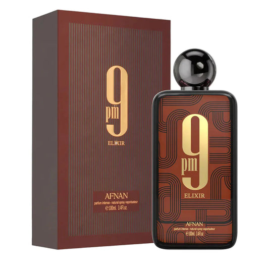 Afnan 9PM Elixir Parfum Intense 100ML Unisex(New Release 2025)