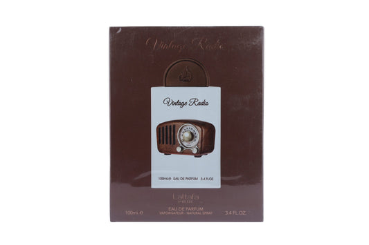 Vintage Radio Lattafa Perfumes for women and men
