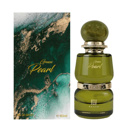 Ahmed Al Maghribi Green Pearl Eau De Parfum For Unisex 80ml - Aroma Shimmers Enterprises