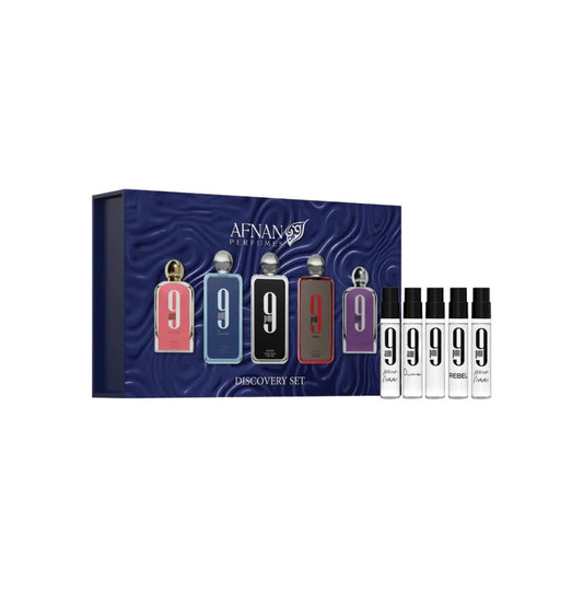 Discovery Set Of Afnan 9 For Man & Woman - Aroma Shimmers Enterprises