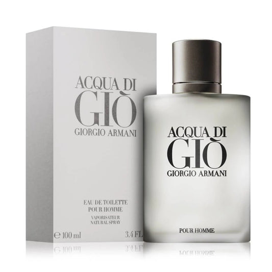 Giorgio Armani Acqua Di Gio Eau De Toilette For Men 100ml - Aroma Shimmers Enterprises