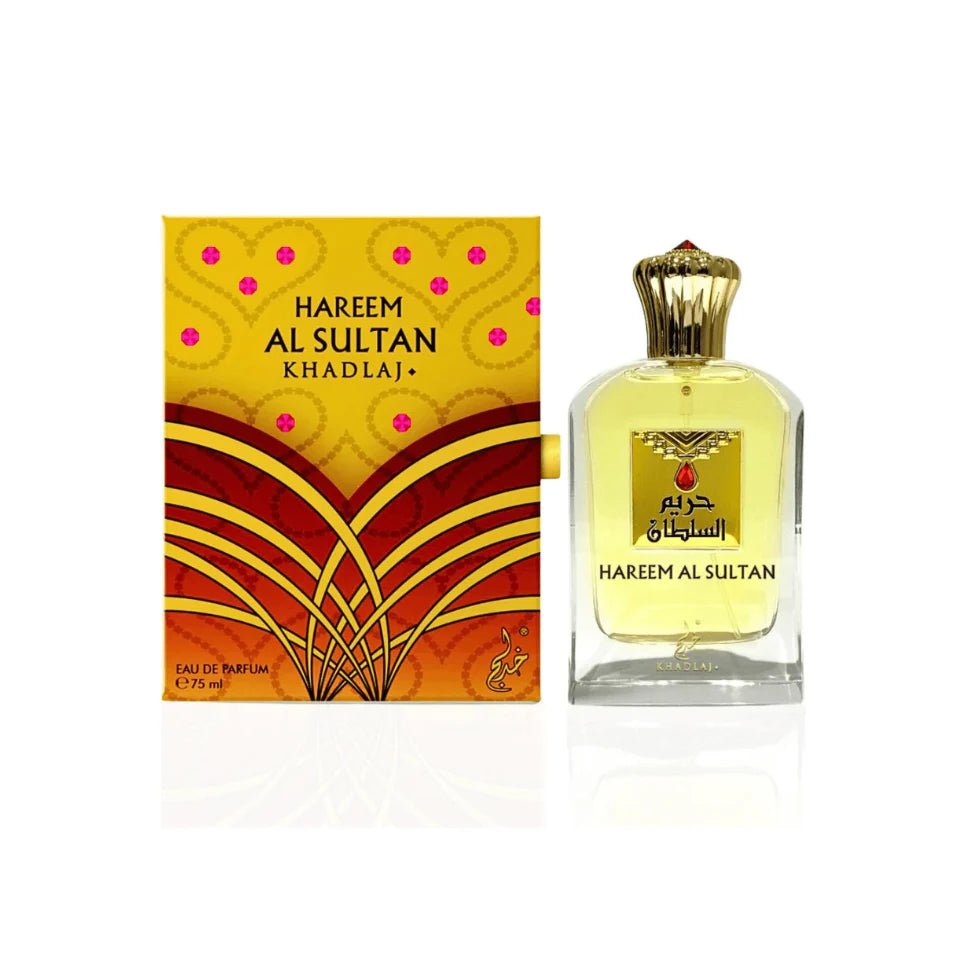 Khadlaj Hareem Al Sultan Gold Eau De Parfum 75ml For Men & Women - Aroma Shimmers Enterprises
