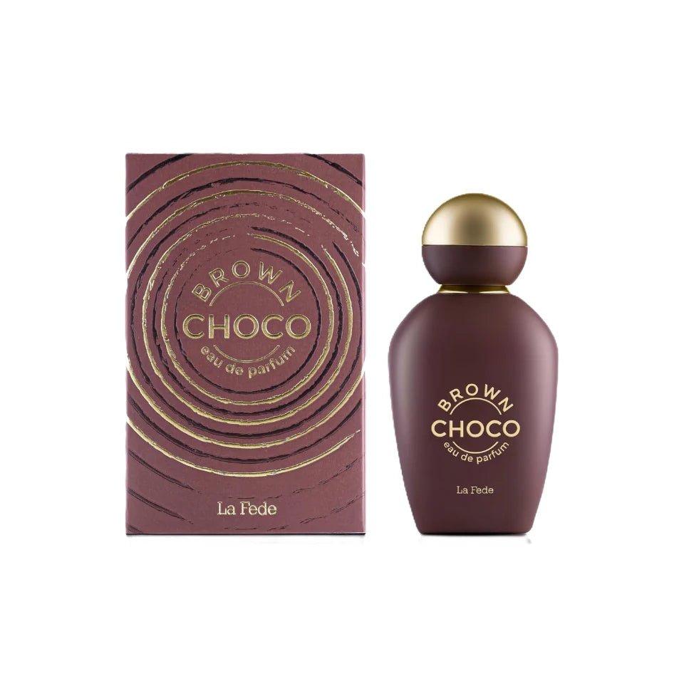 Khadlaj La Fede Brown Choco Eau De Parfum 100ml For Woman - Aroma Shimmers Enterprises
