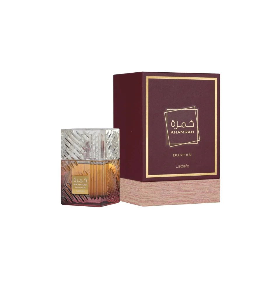 Lattafa Khamrah Dukhan Eau de Parfum 100ml For Men & Women - Aroma Shimmers Enterprises