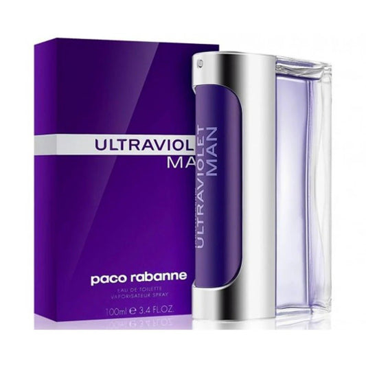 Paco Rabanne Ultraviolet Eau De Toilette For Men 100ml - Aroma Shimmers Enterprises