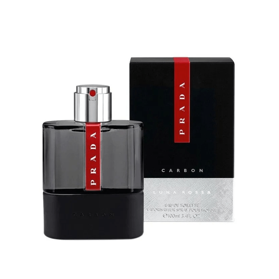 Prada Luna Rossa Carbon Eau de Toilette for Men 100ml - Aroma Shimmers Enterprises